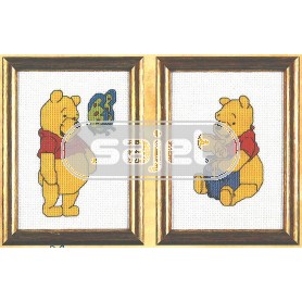 stickpackung winnie de pooh met vlinder of honing