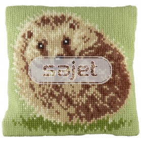 kreuzstichkissen egel