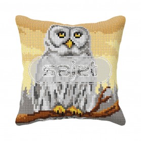 kreuzstichkissen uil