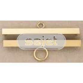 metallenbesläge für klingelzug/messlatte 22 cm