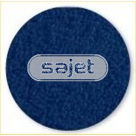 frottee waschhandschuh, donkerblauw (incl. aida stickkante)