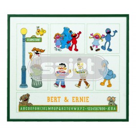 stickpackung sesamstraat, geburt, a.b.c.
