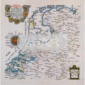 stickpackung kaart van nederland