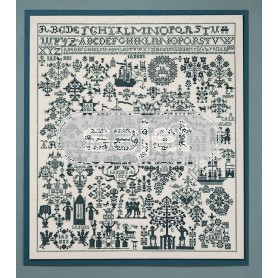 stickpackung sampler, lage landen