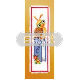 stickpackung lesezeichen, slak