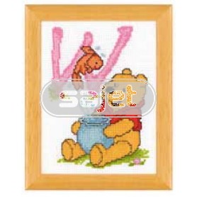 stickpackung winnie de pooh, letter W