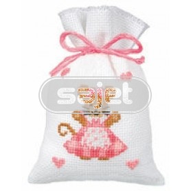 stickpackung kräutertütchen, muis/rose