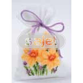 stickpackung kräutertütchen, narcissen