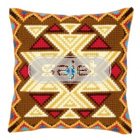 kreuzstichkissen geometrisch motief-1