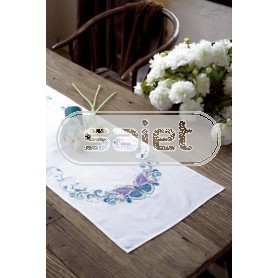 stielstichläufer vlinderpracht, wit