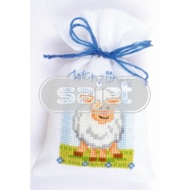 stickpackung kräutertütchen, schaapje/blauw