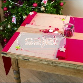 platzdeckchen (2 st.) kerst-1, aida, linnenlook