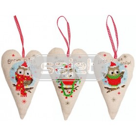 stickpackung deco-hänger (3 st.) kerstuiltjes