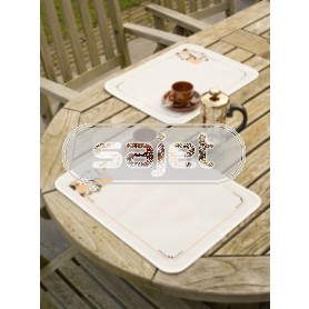 platzdeckchen (2 st.) koffie/thee, ecru