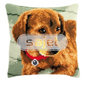 kreuzstichkissen teckel