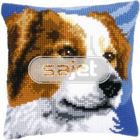kreuzstichkissen border collie