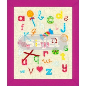 stickpackung lief!, a.b.c. met snoepjes