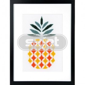 stickpackung abstract, ananas