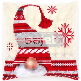kreuzstichkissen kerstkabouter-1
