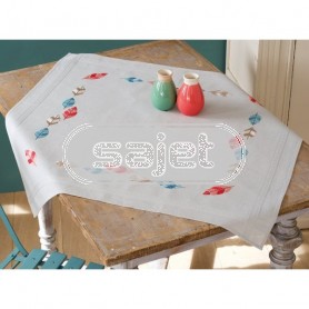 stielstichdecke veren, grijs