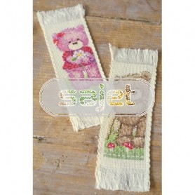 stickpackung lesezeichen (2 st.), popcorn bear, popcorn en brie