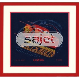 stickpackung cars, "met gierende banden", geburt lucas