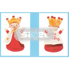 stickknuffel pim-pam-pom, kleine koning
