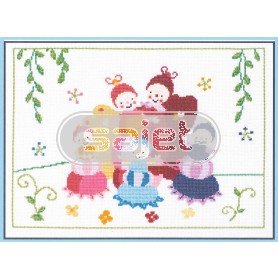 stickpackung pim-pam-pom, familie