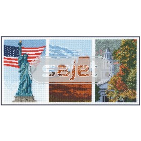 stickpackung amerika drieluik