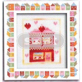 stickpackung huis in het rood (incl. p.p.)