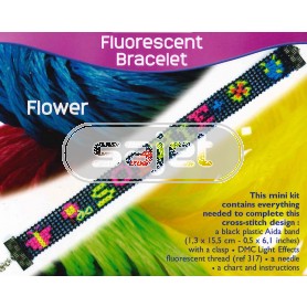 stickpackung armband bloemen, sophie