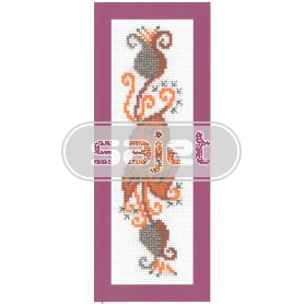 stickpackung lesezeichen, bloemenornament-1