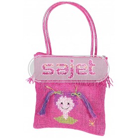 stickpackung handtasche "rose en lily"