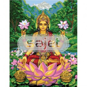 stramin + garnpaket, godin van voorspoed