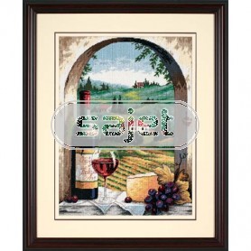 halber kreuzstichpackung toscane