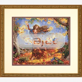 stickpackung fee in herfstsfeer