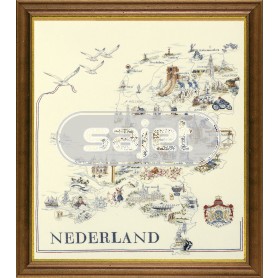 stickpackung kaart van nederland