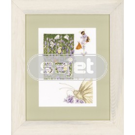 stickpackung marjolein bastin, lavendelveld met vlinders