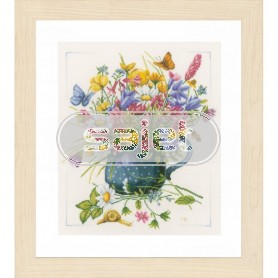 stickpackung marjolein bastin, veldbloemen in vaas