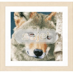 stickpackung wolf close-up