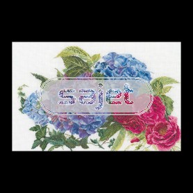stickpackung hortensia met rozen