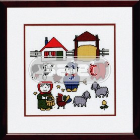 stickpackung dick bruna, bauernhof