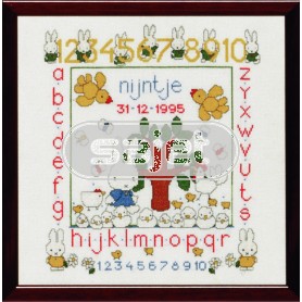 stickpackung dick bruna, geburt nijntje