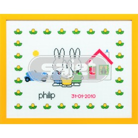 stickpackung dick bruna, geburt philip