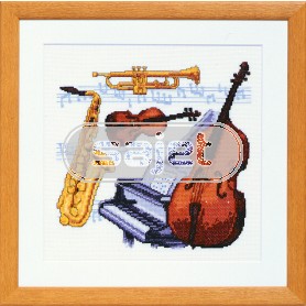 stickpackung muziekinstrumenten