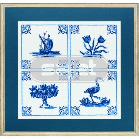stickpackung tegels "delfts blauw"