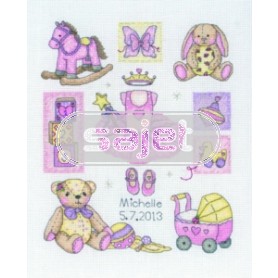 stickpackung geburt michelle