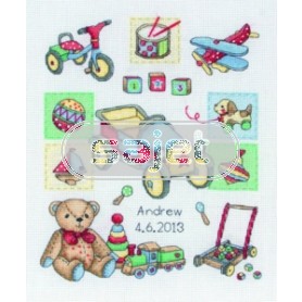 stickpackung geburt andrew