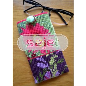 halber kreuzstichpackung, nel art for living, brillenetui