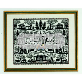 stickpackung merklap, nostalgisch in zwart-2